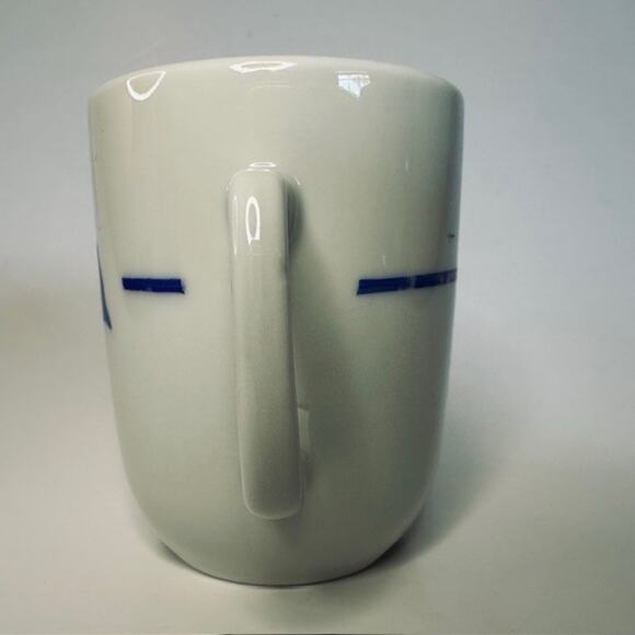 Porsgrund Porcelain Norway 65, Mini Expresso Coffee Cup/Mug White Nautical Flag - Picture 12 of 16